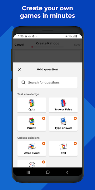 Kahoot! Play & Create Quizzes Screenshot 4 - Kahoot! Play & Create Quizzes In-Game Screenshot 4