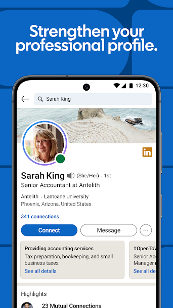 LinkedIn Screenshot 4 - LinkedIn In-Game Screenshot 4