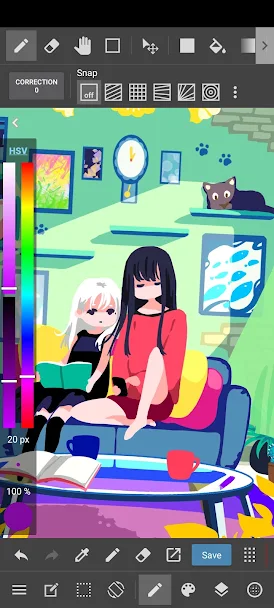 MediBang Paint Screenshot 2 - MediBang Paint In-Game Screenshot 2