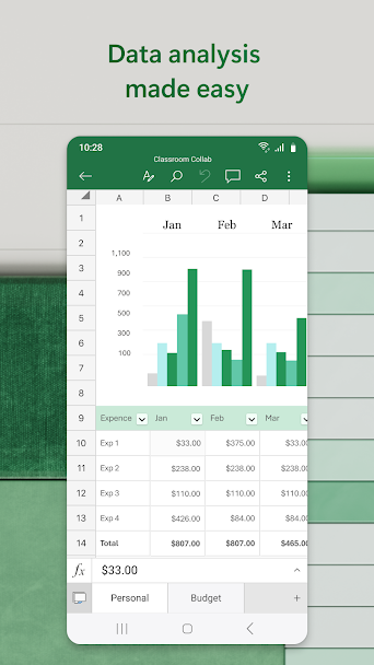 Microsoft Excel Screenshot 1 - Microsoft Excel In-Game Screenshot 1