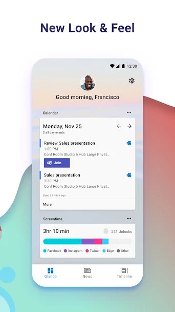 Microsoft Launcher Screenshot 2 - Microsoft Launcher In-Game Screenshot 2