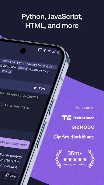 Mimo: Learn Coding / Python Screenshot 2 - Mimo: Learn Coding / Python In-Game Screenshot 2