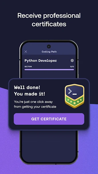 Mimo: Learn Coding / Python Screenshot 3 - Mimo: Learn Coding / Python In-Game Screenshot 3