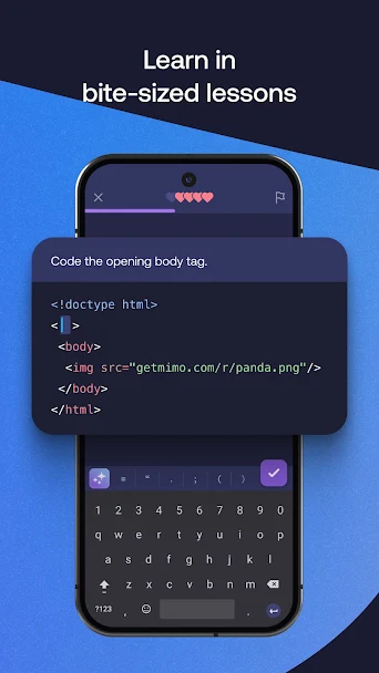 Mimo: Learn Coding / Python Screenshot 5 - Mimo: Learn Coding / Python In-Game Screenshot 5