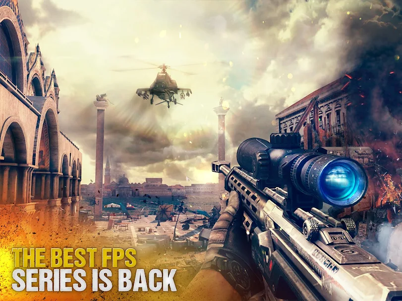 Modern Combat 5 Screenshot 1 - Modern Combat 5 In-Game Screenshot 1