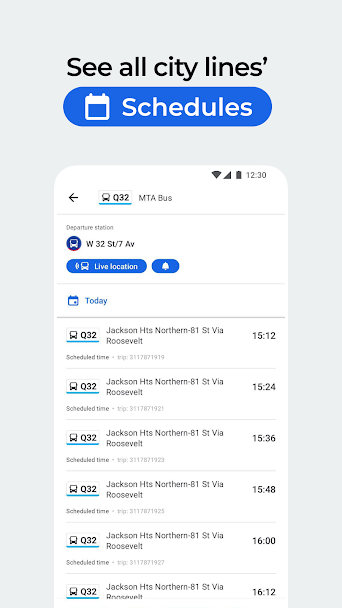 Moovit: Public Transit Guide Screenshot 4 - Moovit: Public Transit Guide In-Game Screenshot 4
