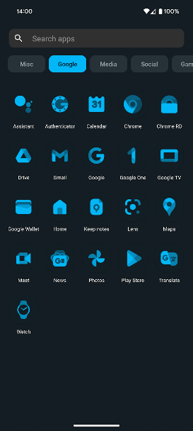 Nova Launcher Prime Screenshot 2 - Nova Launcher Prime In-Game Screenshot 2
