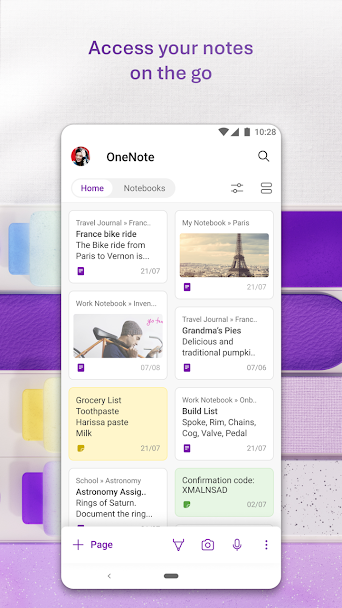 OneNote Screenshot 3 - OneNote In-Game Screenshot 3