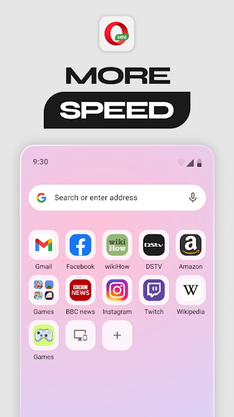 Opera Mini Screenshot 3 - Opera Mini In-Game Screenshot 3