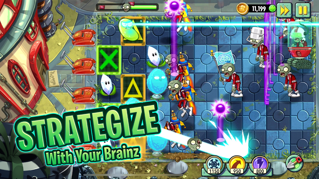 Plants vs Zombies 2 Screenshot 1 - Plants vs Zombies 2 In-Game Screenshot 1