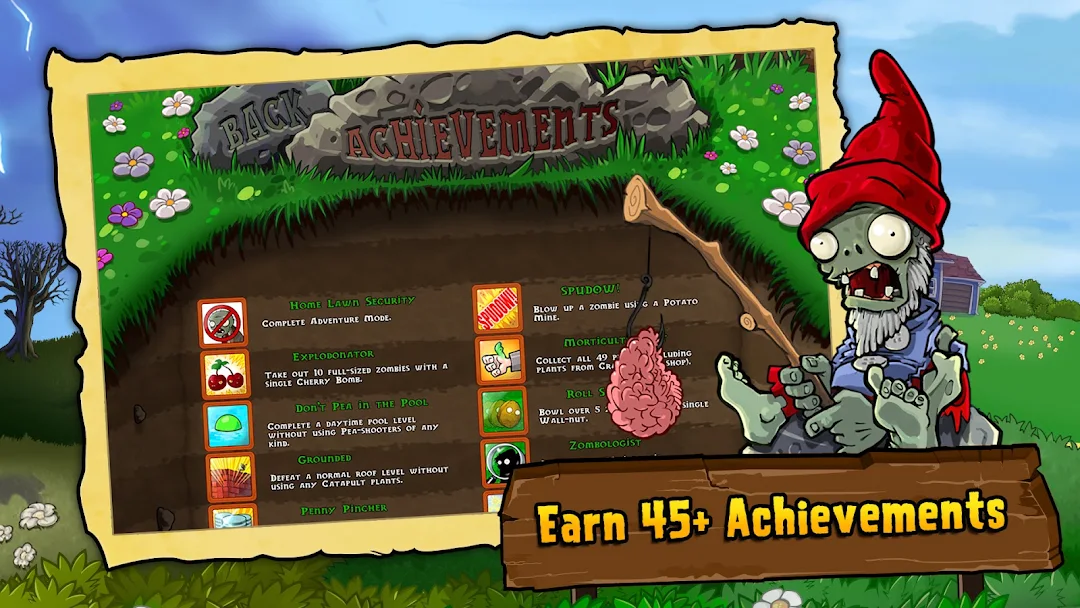 Plants vs Zombies FREE Screenshot 5 - Plants vs Zombies FREE In-Game Screenshot 5