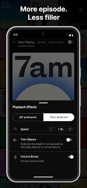Pocket Casts - Podcast Player Screenshot 4 - Pocket Casts - Podcast Player In-Game Screenshot 4