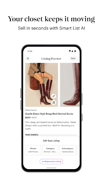 Poshmark: Buy & Sell Fashion Screenshot 4 - Poshmark: Buy & Sell Fashion In-Game Screenshot 4