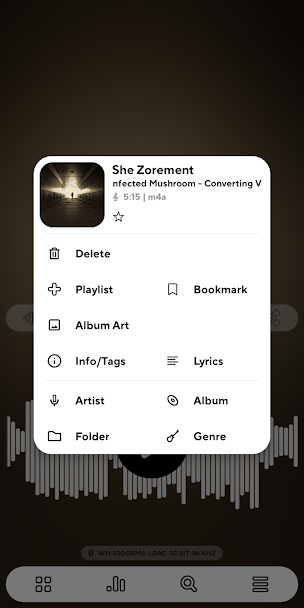 Poweramp Music Player (Trial) Screenshot 2 - Poweramp Music Player (Trial) In-Game Screenshot 2