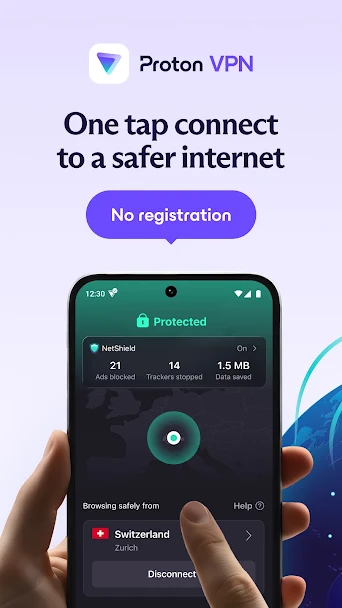 Proton VPN: Fast & Secure Screenshot 1 - Proton VPN: Fast & Secure In-Game Screenshot 1