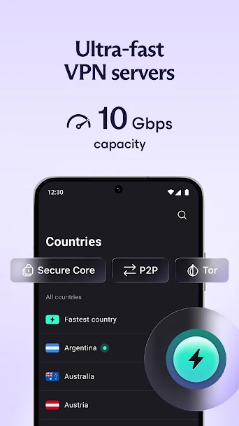 Proton VPN: Fast & Secure Screenshot 3 - Proton VPN: Fast & Secure In-Game Screenshot 3