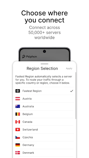 Psiphon Pro Screenshot 4 - Psiphon Pro In-Game Screenshot 4