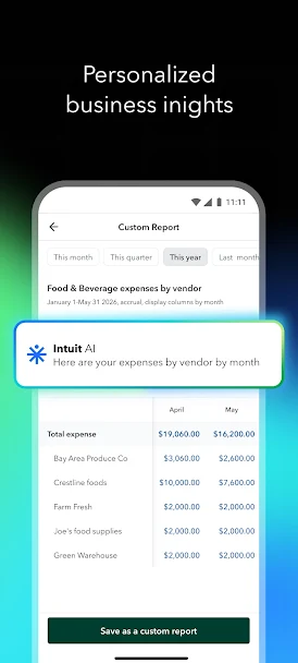 QuickBooks Online Accounting Screenshot 2 - QuickBooks Online Accounting In-Game Screenshot 2