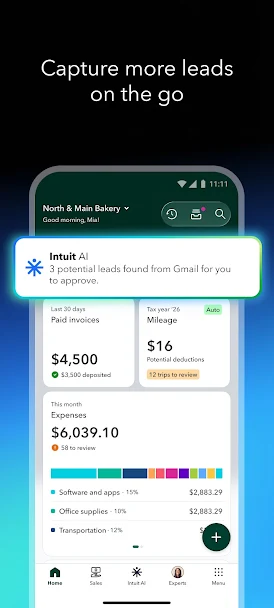 QuickBooks Online Accounting Screenshot 4 - QuickBooks Online Accounting In-Game Screenshot 4