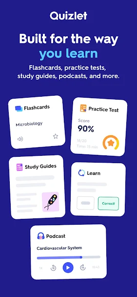Quizlet Screenshot 1 - Quizlet In-Game Screenshot 1