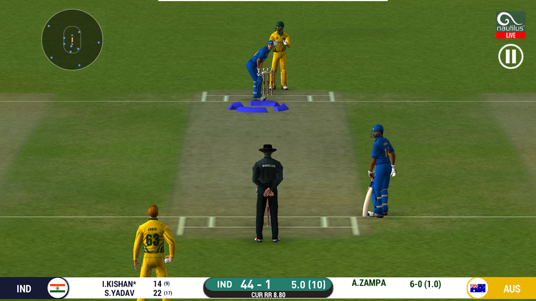 Real Cricket 24 Screenshot 2 - Real Cricket 24 In-Game Screenshot 2