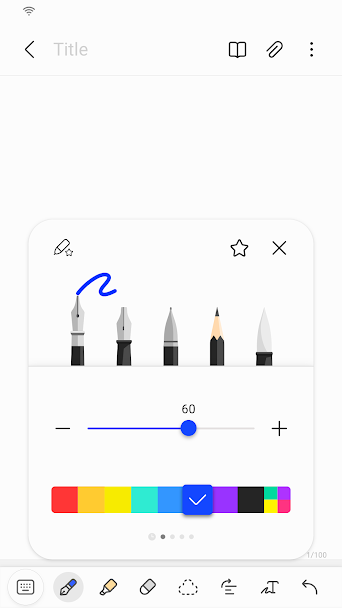 Samsung Notes Screenshot 3 - Samsung Notes In-Game Screenshot 3
