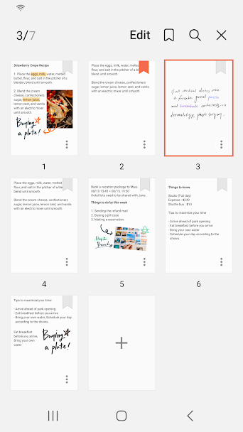 Samsung Notes Screenshot 5 - Samsung Notes In-Game Screenshot 5