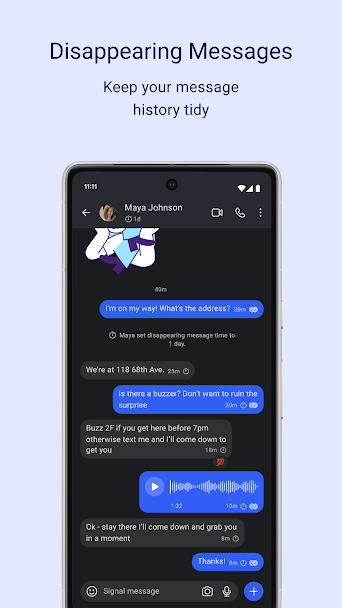 Signal Private Messenger Screenshot 2 - Signal Private Messenger In-Game Screenshot 2