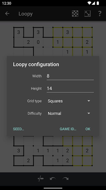 Simon Tatham's Puzzles Screenshot 2 - Simon Tatham's Puzzles In-Game Screenshot 2