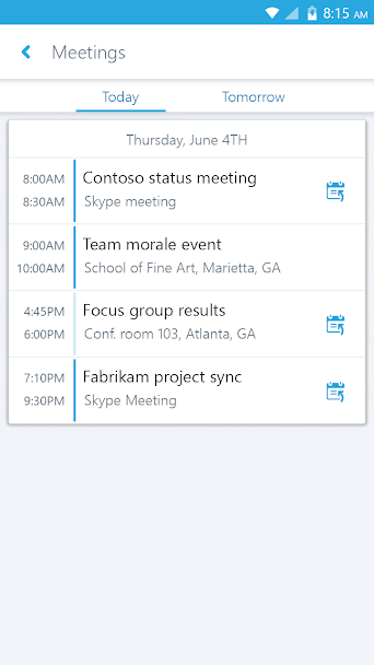 Skype Lite Screenshot 3 - Skype Lite In-Game Screenshot 3