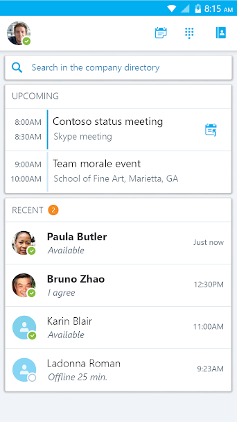 Skype Lite Screenshot 4 - Skype Lite In-Game Screenshot 4