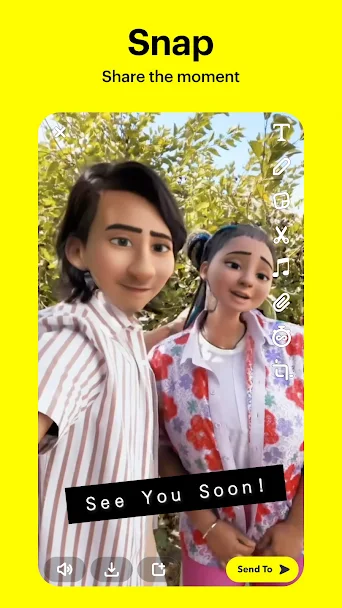 Snapchat Screenshot 1 - Snapchat In-Game Screenshot 1