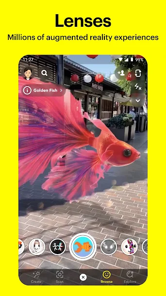 Snapchat Screenshot 3 - Snapchat In-Game Screenshot 3
