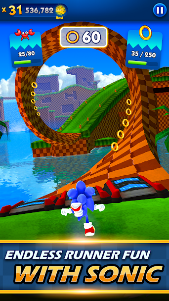 Sonic Dash Screenshot 1 - Sonic Dash In-Game Screenshot 1