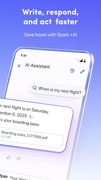 Spark Mail + AI: Email Inbox Screenshot 2 - Spark Mail + AI: Email Inbox In-Game Screenshot 2