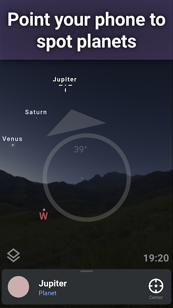 Stellarium Mobile - Star Map Screenshot 2 - Stellarium Mobile - Star Map In-Game Screenshot 2