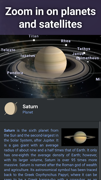 Stellarium Mobile - Star Map Screenshot 5 - Stellarium Mobile - Star Map In-Game Screenshot 5