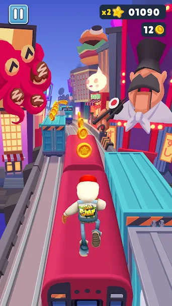Subway Surfers Screenshot 2 - Subway Surfers In-Game Screenshot 2