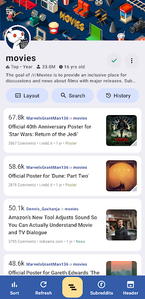 Sync for Reddit Screenshot 1 - Sync for Reddit In-Game Screenshot 1