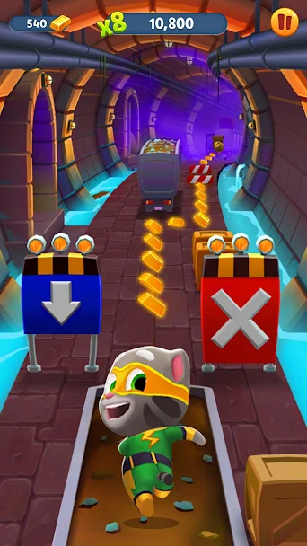Talking Tom Gold Run Screenshot 4 - Talking Tom Gold Run In-Game Screenshot 4
