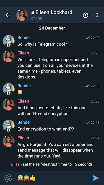 Telegram X Screenshot 3 - Telegram X In-Game Screenshot 3