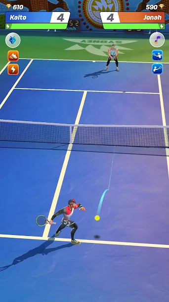 Tennis Clash: Multiplayer Game Screenshot 1 - Tennis Clash: Multiplayer Game In-Game Screenshot 1