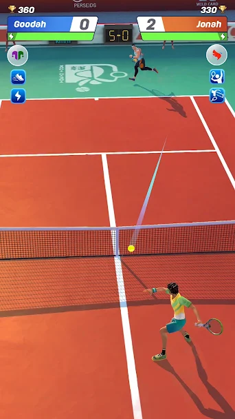 Tennis Clash: Multiplayer Game Screenshot 2 - Tennis Clash: Multiplayer Game In-Game Screenshot 2