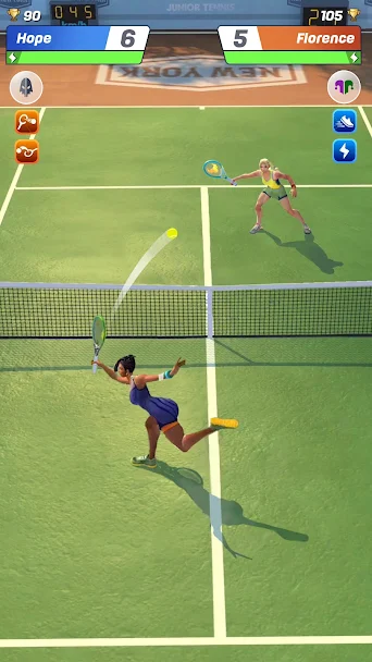 Tennis Clash: Multiplayer Game Screenshot 3 - Tennis Clash: Multiplayer Game In-Game Screenshot 3