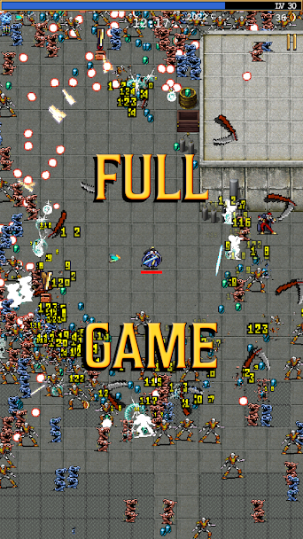 Vampire Survivors Screenshot 1 - Vampire Survivors In-Game Screenshot 1