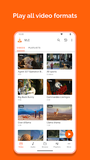 VLC for Android Screenshot 1 - VLC for Android In-Game Screenshot 1