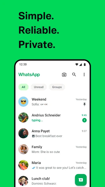 WhatsApp Plus Screenshot 1 - WhatsApp Plus In-Game Screenshot 1