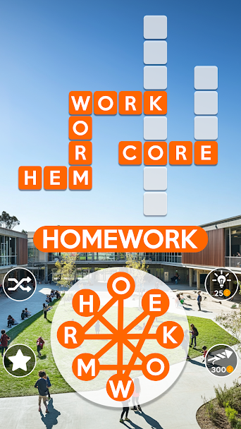 Wordscapes Screenshot 1 - Wordscapes In-Game Screenshot 1