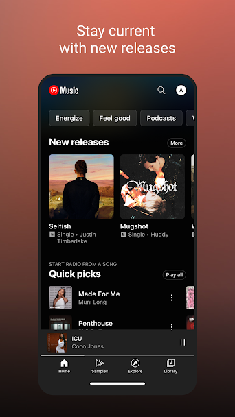 YouTube Music Screenshot 2 - YouTube Music In-Game Screenshot 2