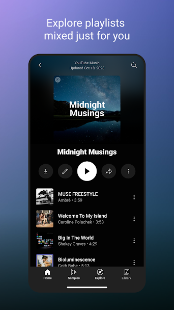 YouTube Music Screenshot 5 - YouTube Music In-Game Screenshot 5